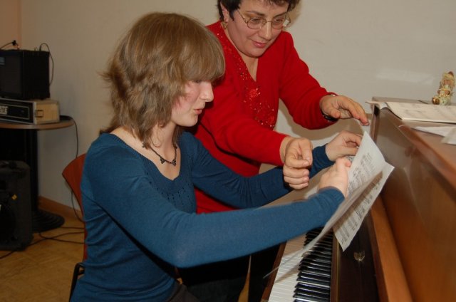 Vorführung der Musikschüler im Pi-Haus Freiberg am 11.12.2011
